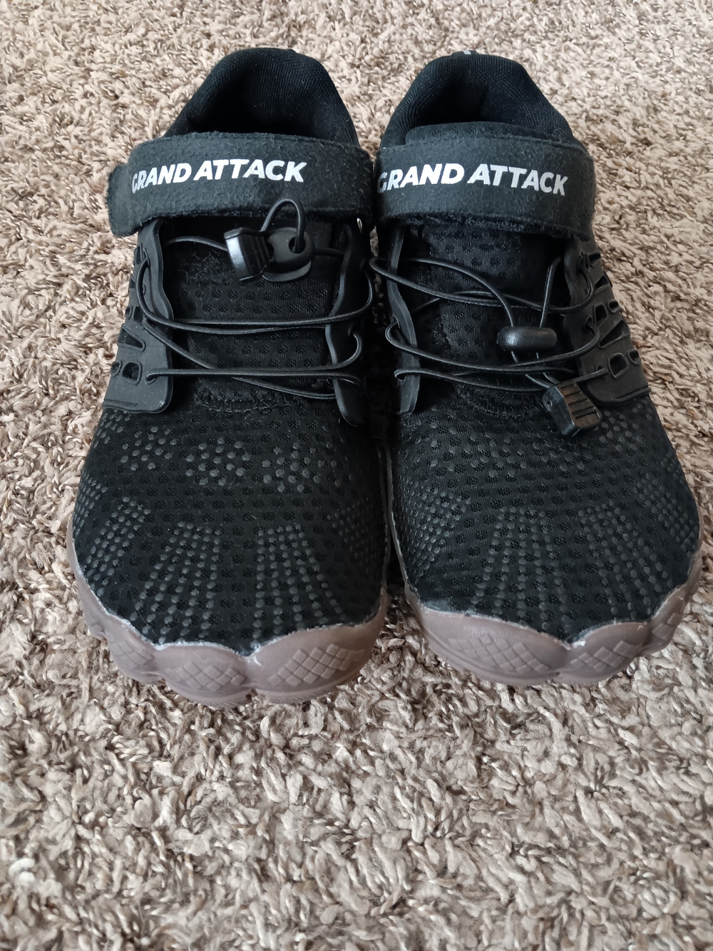 Men’s Black Sneakers with Brown Outsole